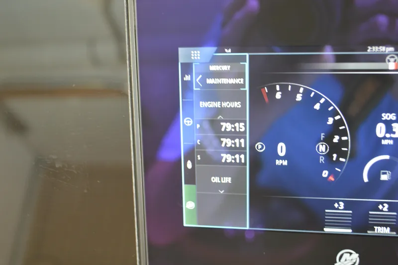 Lisa Marie Yacht Photos Pics Tiara 48 LS - Engine Hours (Sept. 24)