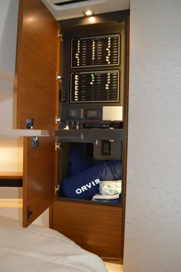 Lisa Marie Yacht Photos Pics Tiara 48 LS - Electrical Panel and Storage