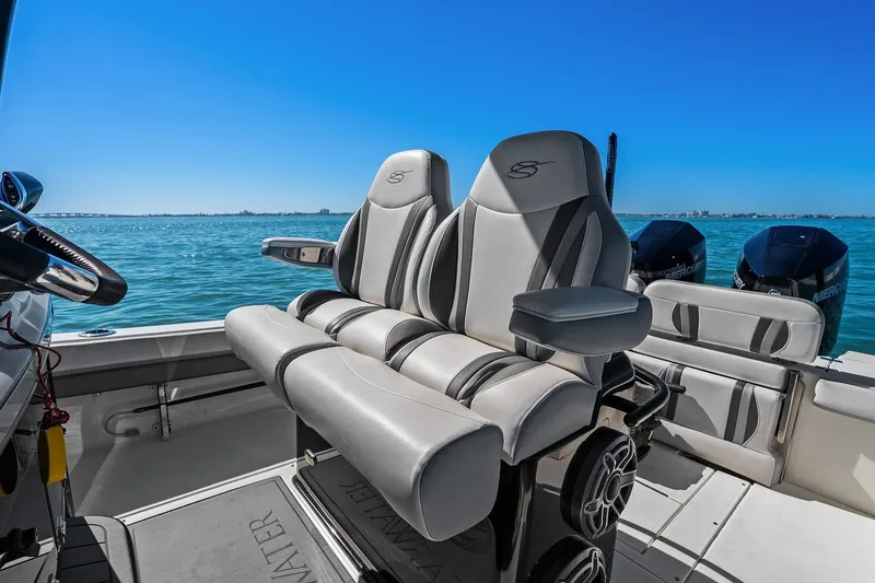  Yacht Photos Pics Interior view of ShearWater 270 SS Carolina Open 2022 boat.