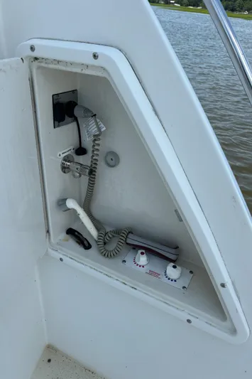 Marg-a Rita Yacht Photos Pics Hot/Cold Cockpit shower/washdown/swim platform control