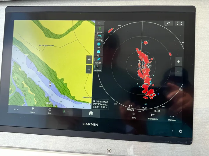 Marg-a Rita Yacht Photos Pics GPS/Radar split screen