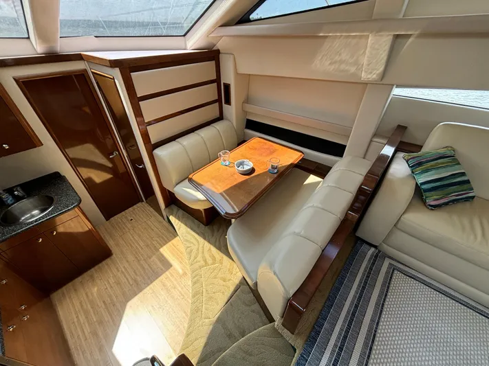 Marg-a Rita Yacht Photos Pics Dinette to starboard