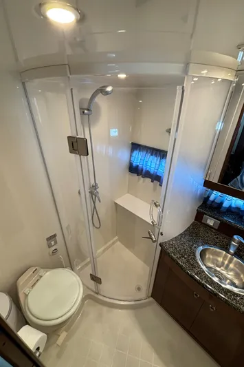 Marg-a Rita Yacht Photos Pics Master Head with Shower Stall