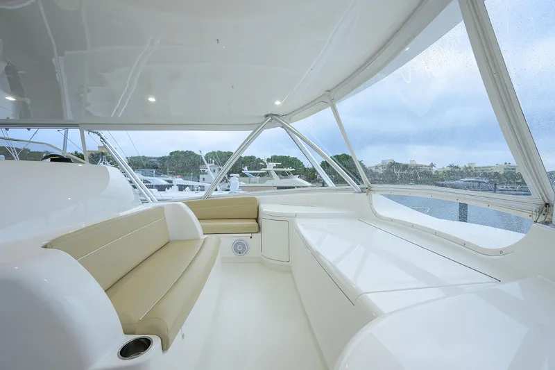 Bacchus Yacht Photos Pics Viking 72 Bacchus - Exterior Flybridge