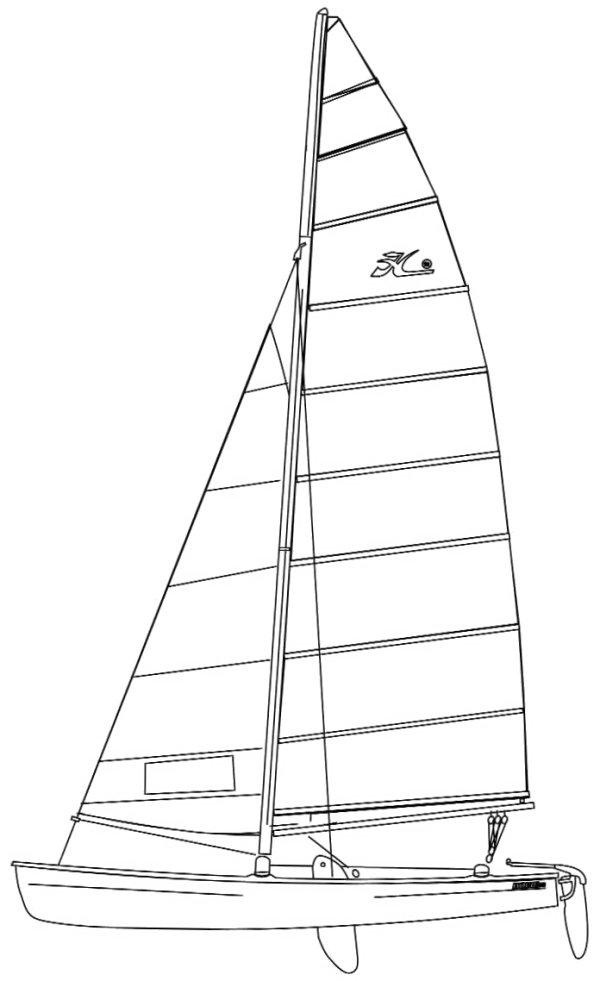 Hobie 16 Line Kit