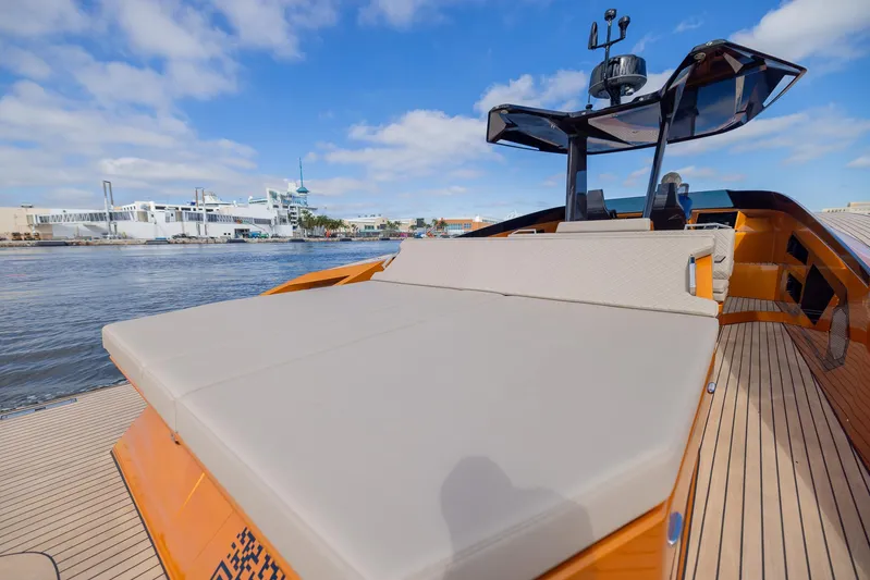  Yacht Photos Pics Luxury 2022 SAY Carbon Yachts 42 Open with spacious sun deck.