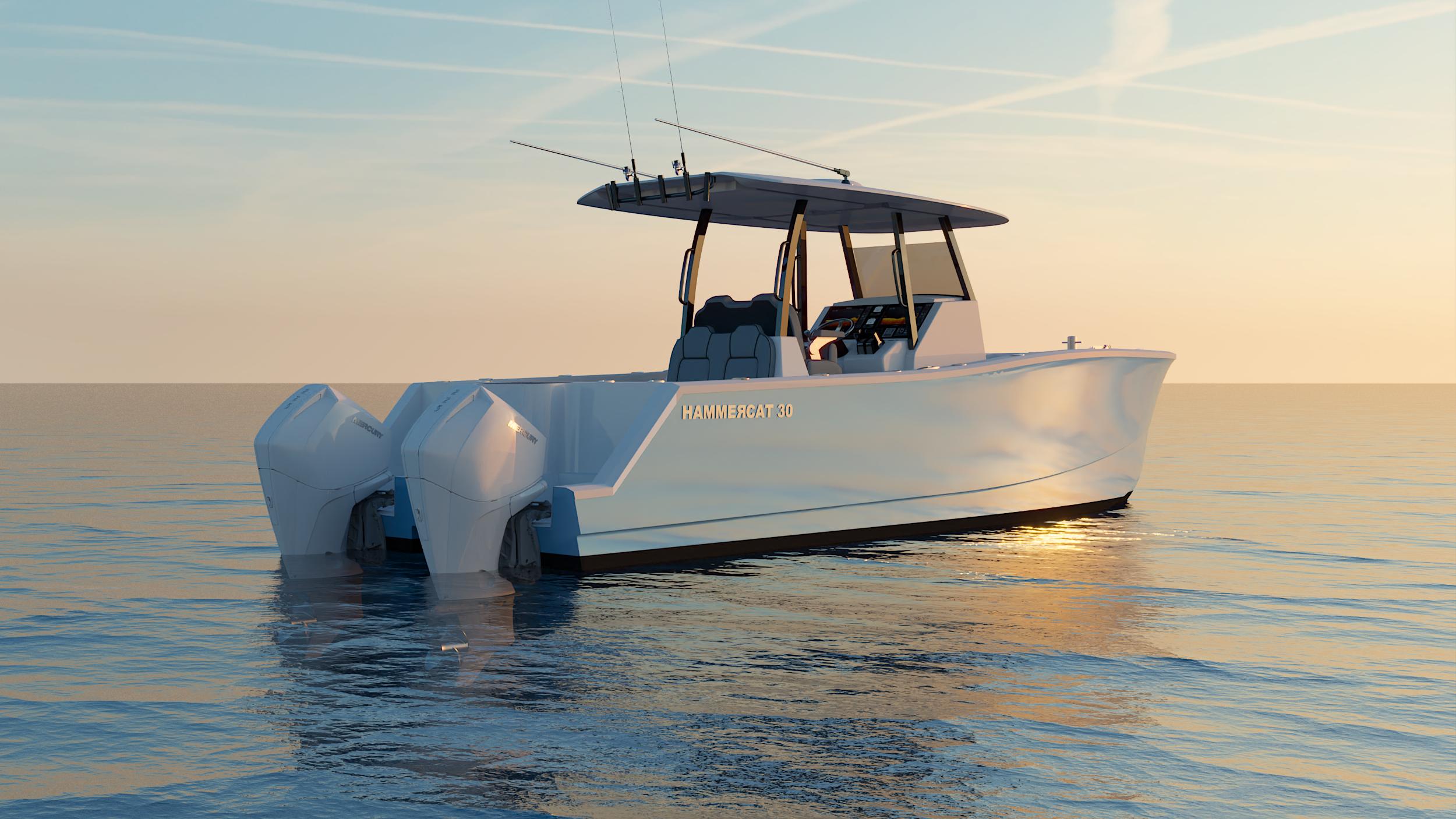 2025 Hammer Yachts HammerCat 30 Power Catamaran for sale - YachtWorld