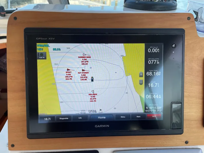 Allure Yacht Photos Pics Garmin GPS Radar