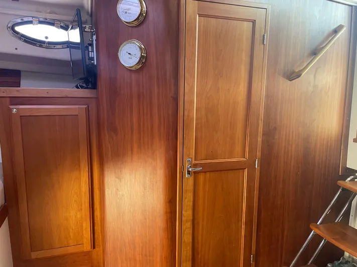 Allure Yacht Photos Pics Entrance to Head