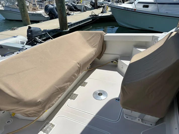 Allure Yacht Photos Pics Cockpit covers