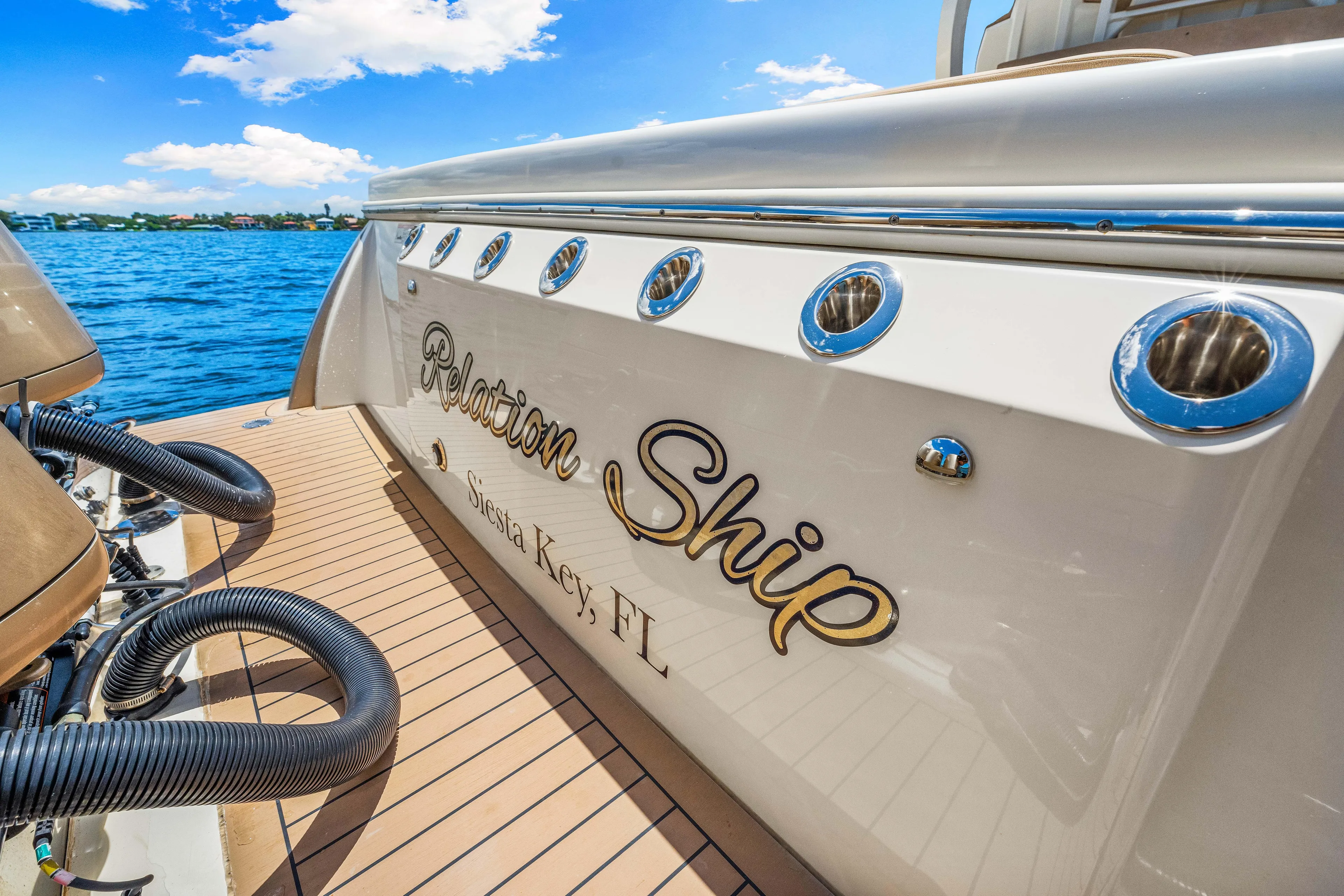  Yacht Photos Pics 2018 Scout 380 LXF boat named Relation Ship in Florida Keys.