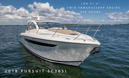 2018 36' Pursuit-SC 365i Sport Coupe Miami, FL, US