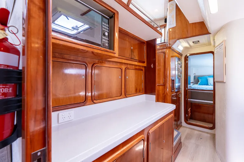 Atlas Yacht Photos Pics Galley View Aft