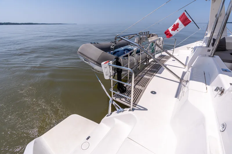 Atlas Yacht Photos Pics Dinghy & Davits