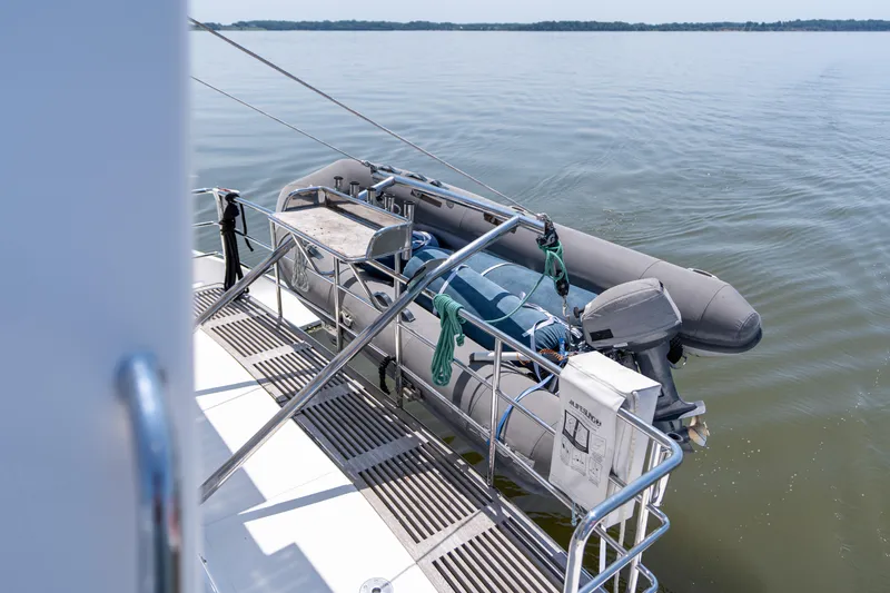 Atlas Yacht Photos Pics Dinghy & Davits