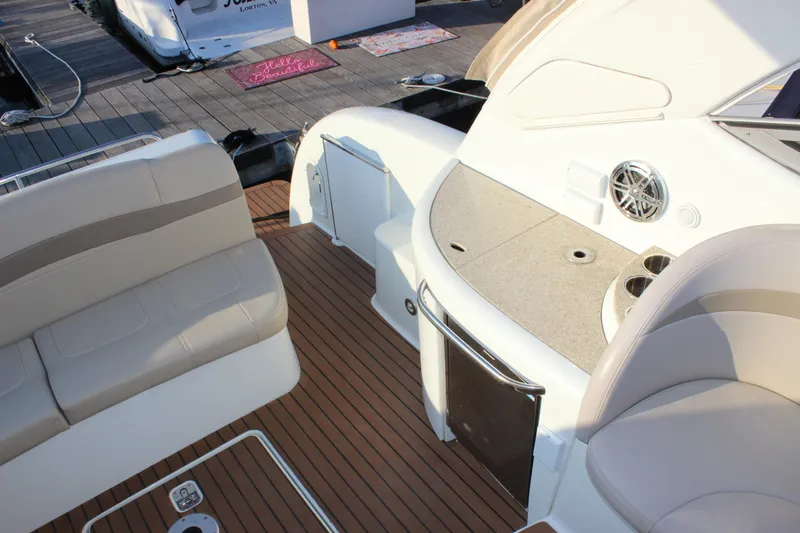  Yacht Photos Pics 2008 Formula 34 Performance Cruiser interior with seating and deck details.