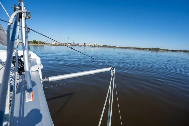 Grey Ghost Yacht Photos Pics Bowsprit for Code 0