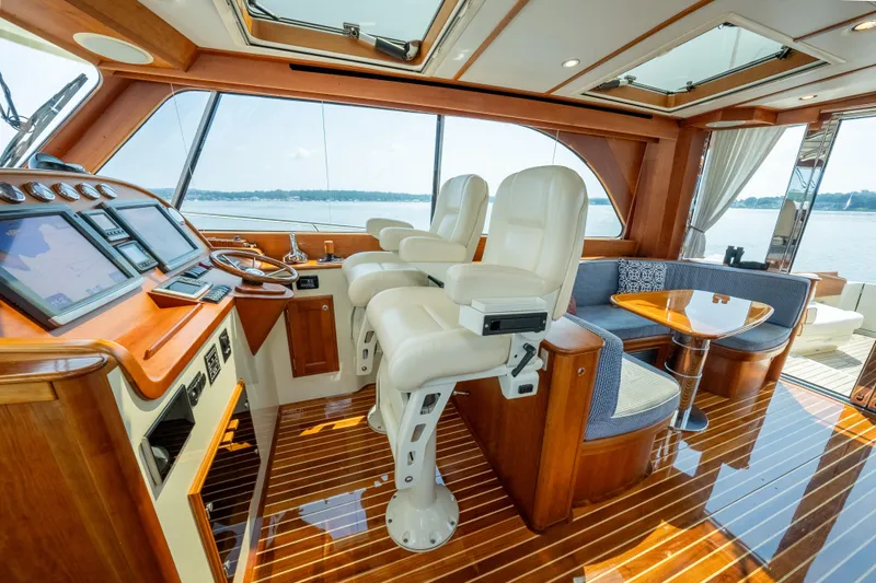 Concerto In Sea Yacht Photos Pics Helm Area