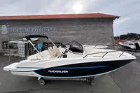 2026 Quicksilver 705 Open boat displayed at Blondeau Marine dealership.