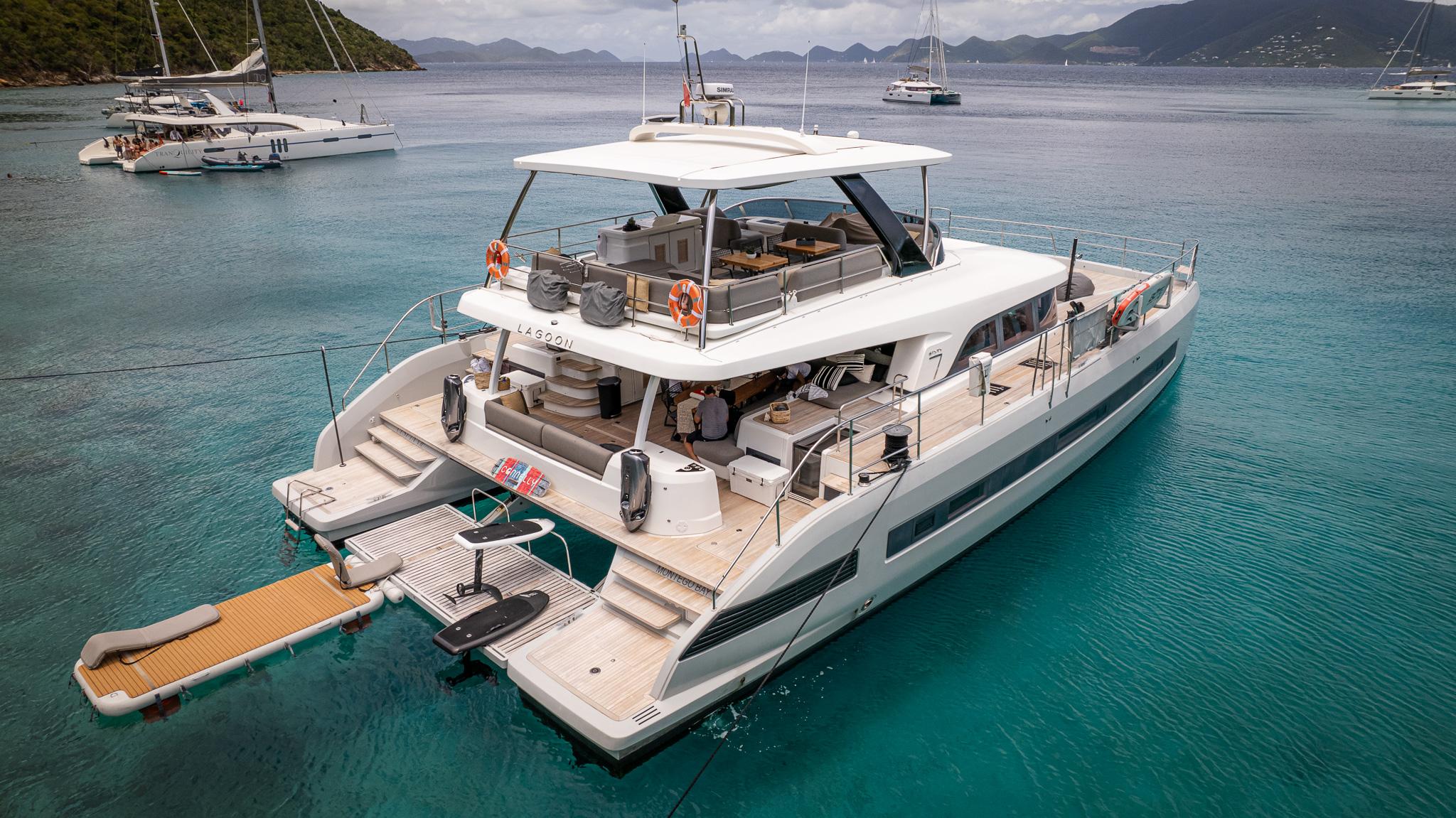 lagoon sixty 7 power catamaran