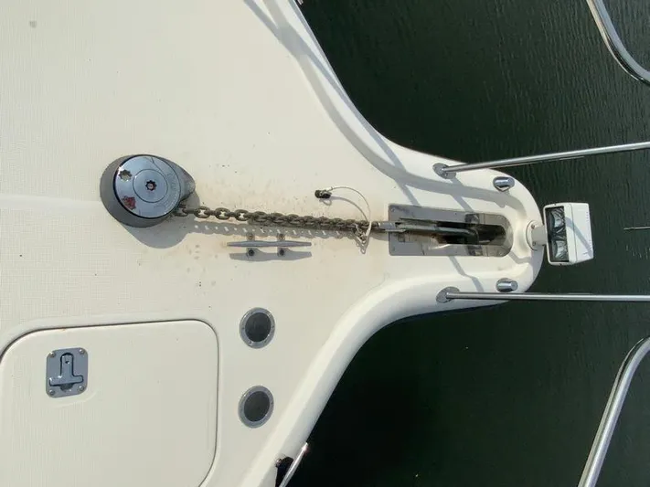 Vixen Yacht Photos Pics Deck view of Tiara Yachts 3500 Open, 2002 model.