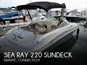 2005 Sea Ray 220 Sundeck
