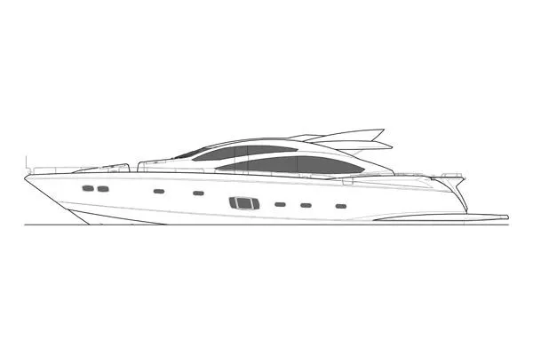 P'ocean Yacht Photos Pics Manufacturer Provided Image: Profile