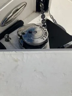  Yacht Photos Pics 2016 Intrepid 400 Center Console boat anchor winch detail.