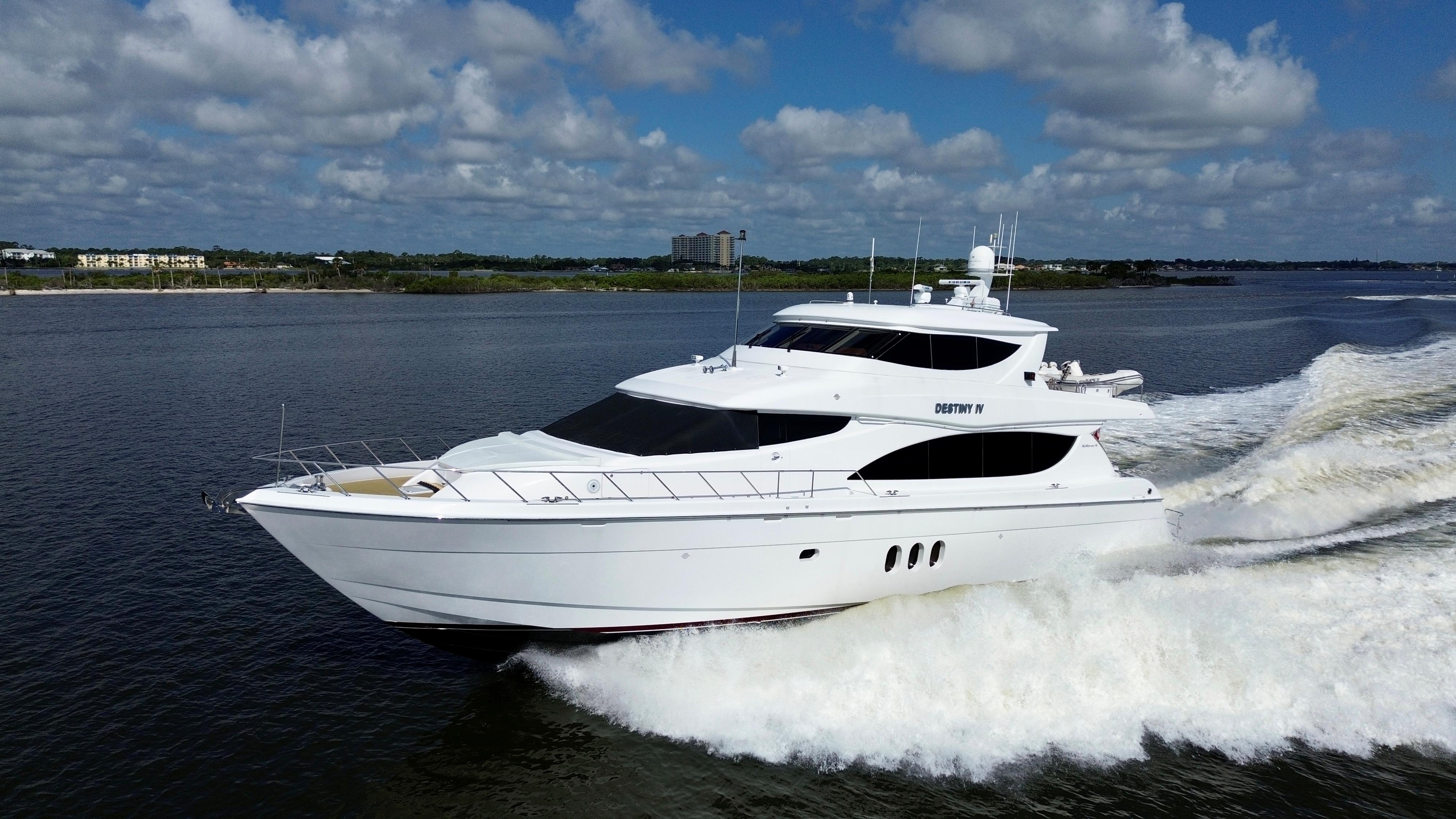 Destiny IV Motor Yachts Hatteras for sale - YachtWorld