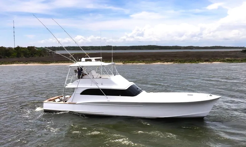 Pre Sail Yacht Photos Pics 2000 Blackwell Carolina Custom yacht cruising on a scenic waterway.