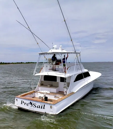 Pre Sail Yacht Photos Pics Alt text: 2000 Blackwell Carolina Custom yacht named 'Pre Sail' cruising on the water.