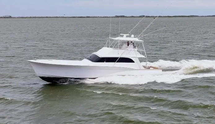 Pre Sail Yacht Photos Pics 2000 Blackwell Carolina Custom yacht cruising on open water.