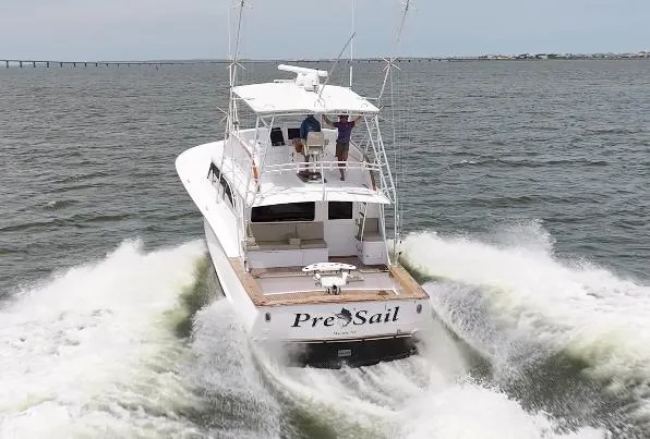 Pre Sail Yacht Photos Pics 2000 Blackwell Carolina Custom yacht Pre Sail cruising on open water.