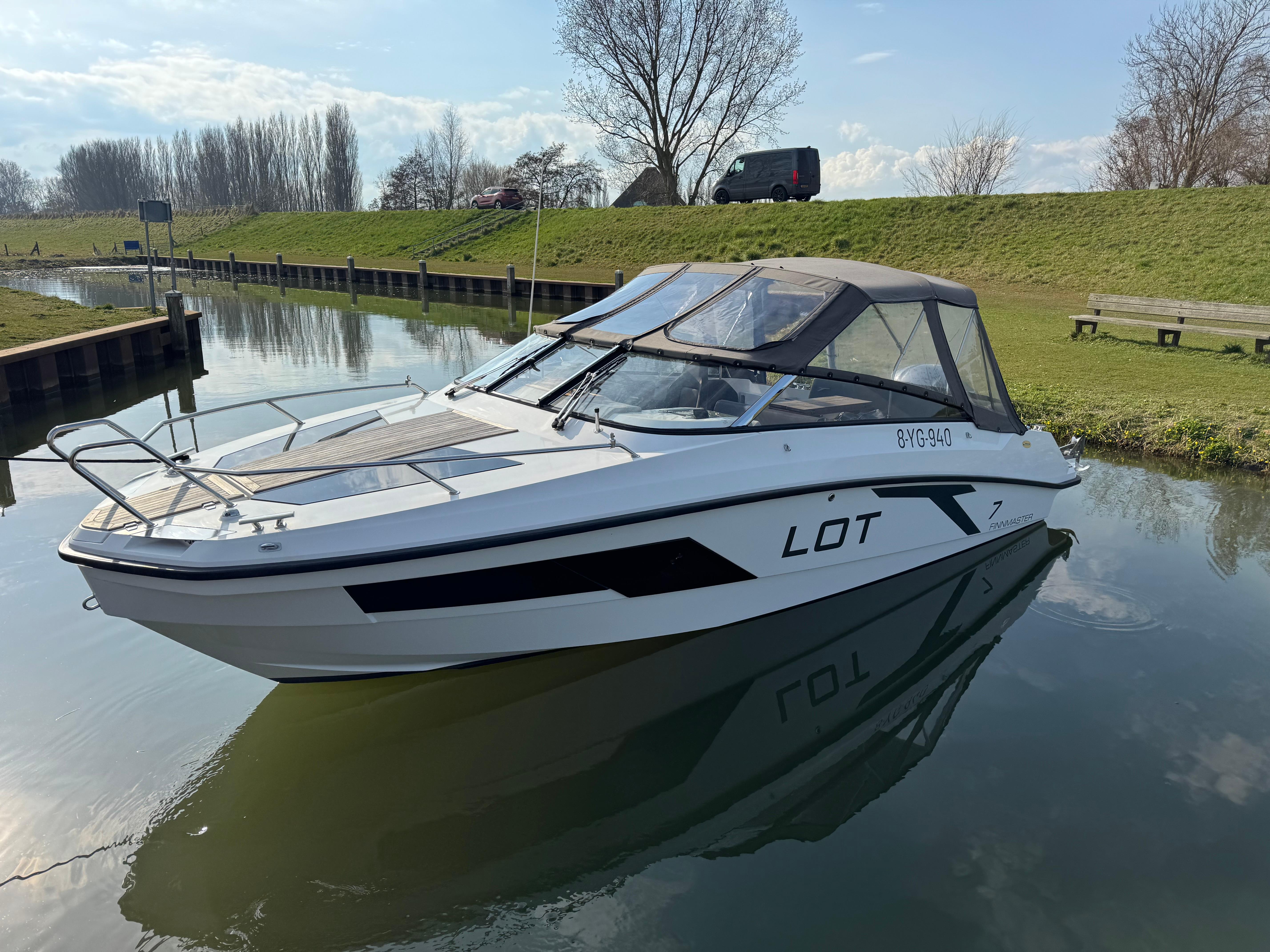 2018 Finnmaster Finnmaster T7 day cruiser 250pk (2018) in zeer mooie staat!