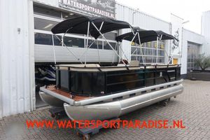 2017 Trident Sunner 580 - Nieuw - Pontoonboot Inc. 9.9PK
