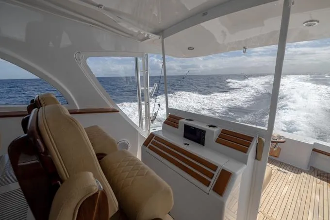 Drop Out Yacht Photos Pics Helm Deck Aft