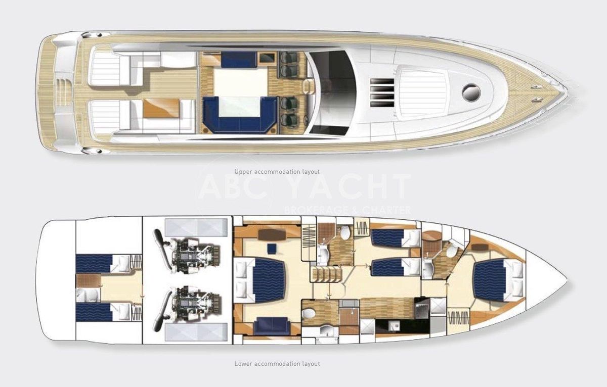 2006 Princess 73 