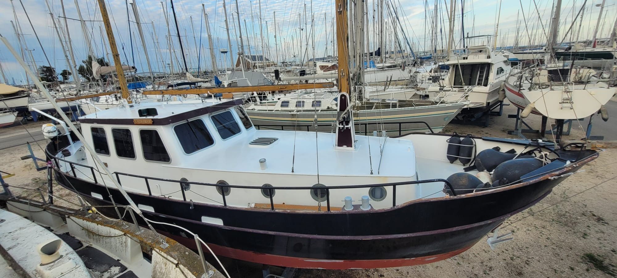 1982 Custom Voilier Combi Kotter-Ketch