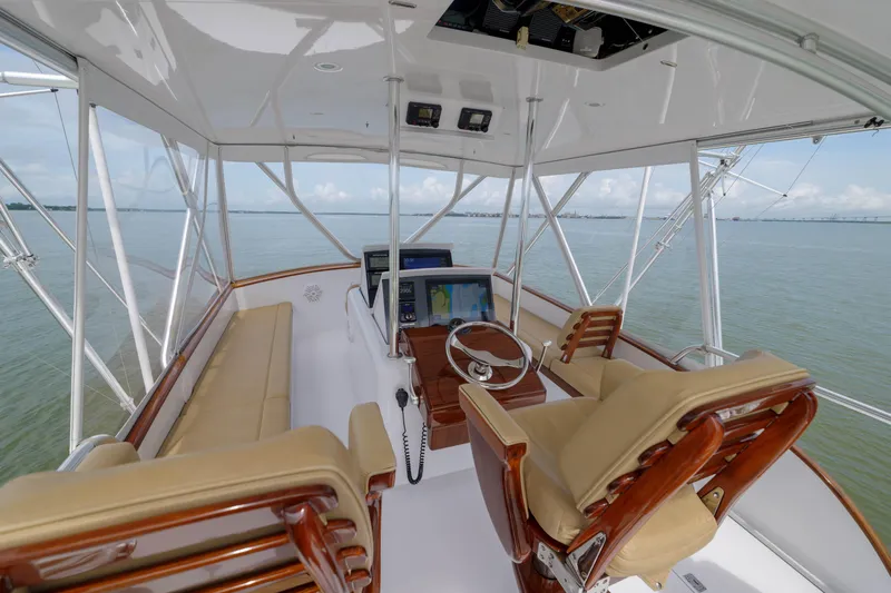 Mister Pete Yacht Photos Pics 58 C & L Mister Pete- Flybridge