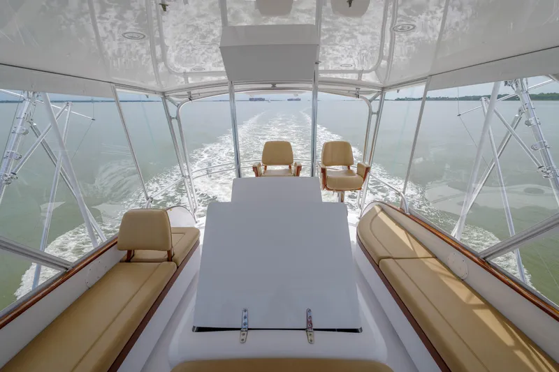 Mister Pete Yacht Photos Pics 58 C & L Mister Pete- Flybridge