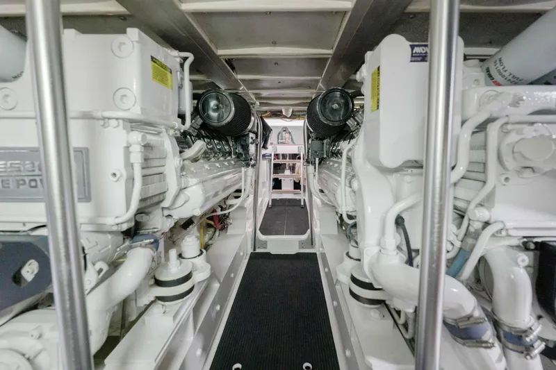 Mister Pete Yacht Photos Pics 58 C & L Mister Pete- Engine Room