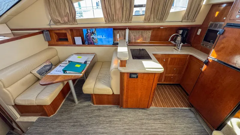 Unsubscribed Yacht Photos Pics Galley_Dinette