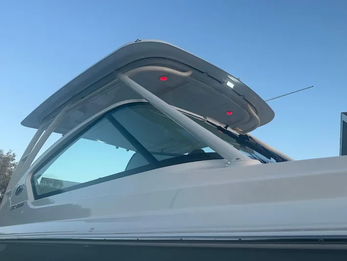  Yacht Photos Pics 2020 Pursuit DC 266 Dual Console boat with sleek design and modern features.