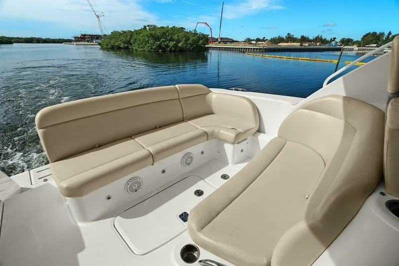 Fridge Benefits Yacht Photos Pics 2008 Tiara Yachts 3500 Sovran "Fridge Benefit"