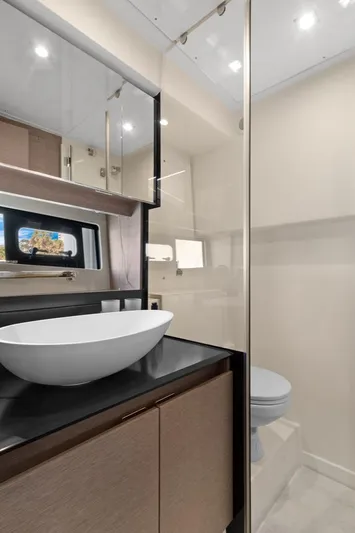 Lucky One Yacht Photos Pics Forward head