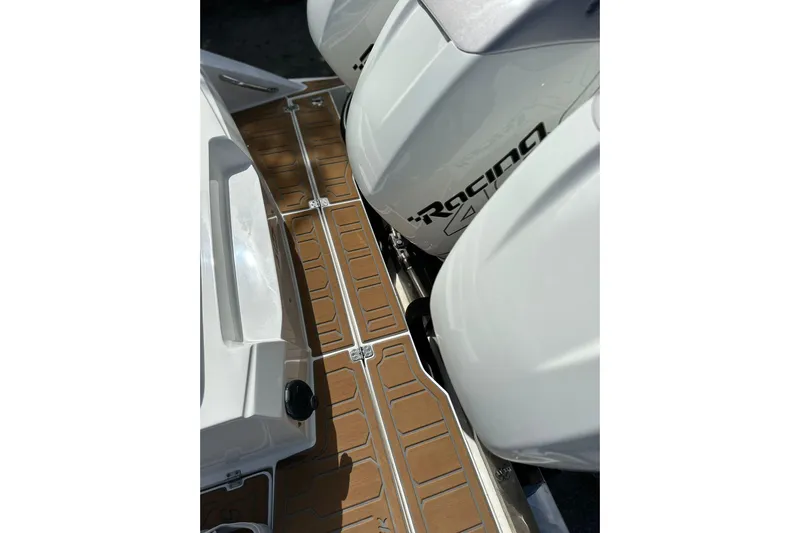  Yacht Photos Pics 2015 Nor-Tech 390 Sport Center Console with powerful outboard engines and sleek deck design.
