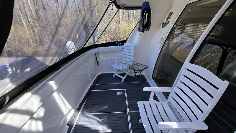 Our Journey Yacht Photos Pics Cockpit Port