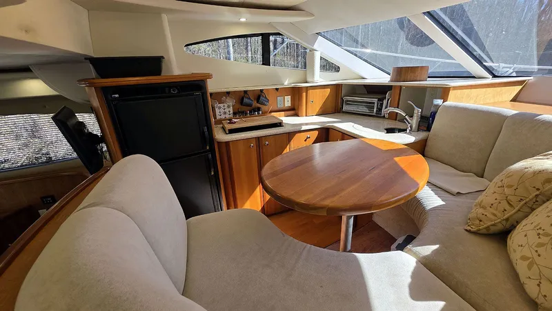 Our Journey Yacht Photos Pics Galley and Dinette