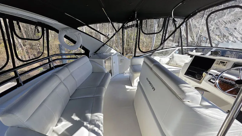 Our Journey Yacht Photos Pics Flybridge Port