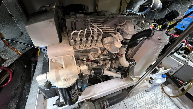 Our Journey Yacht Photos Pics Starboard Main Engine